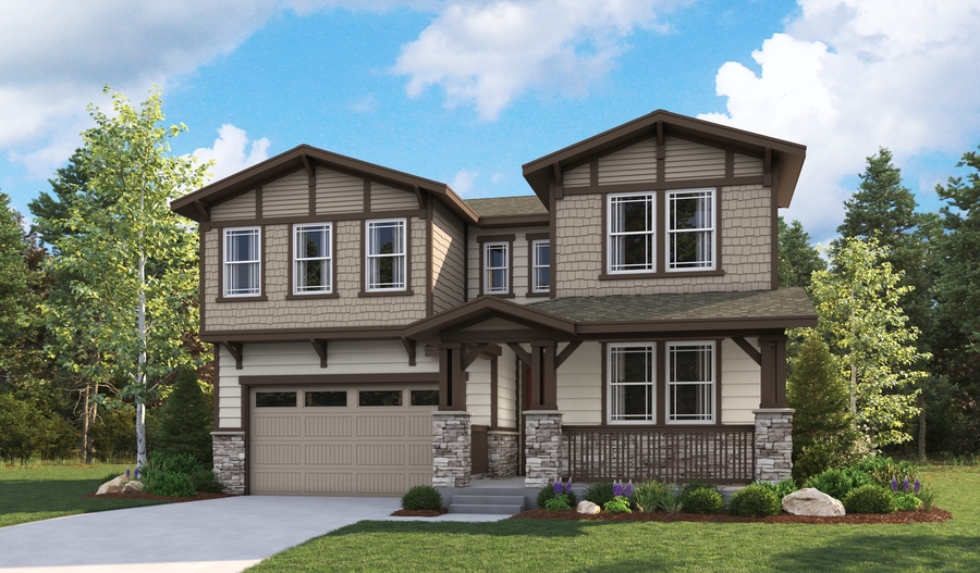 Exterior C of the Coronado plan