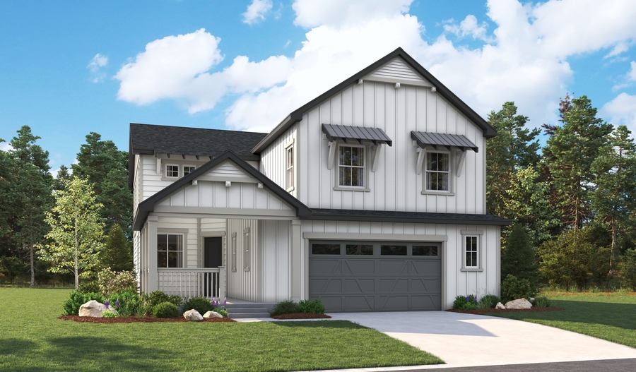 The Elkhorn Elevation A Exterior A of the Elkhorn plan