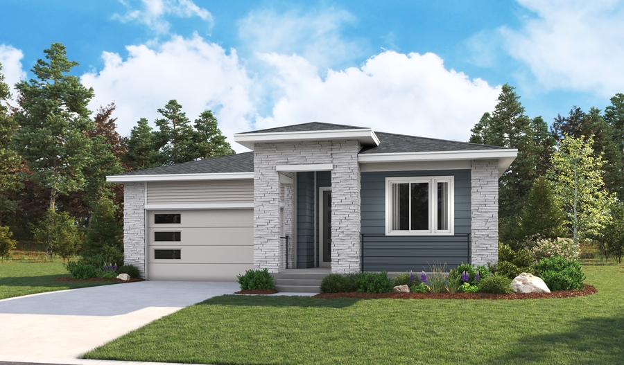 The Arlington Elevation B Exterior B of the Arlington plan