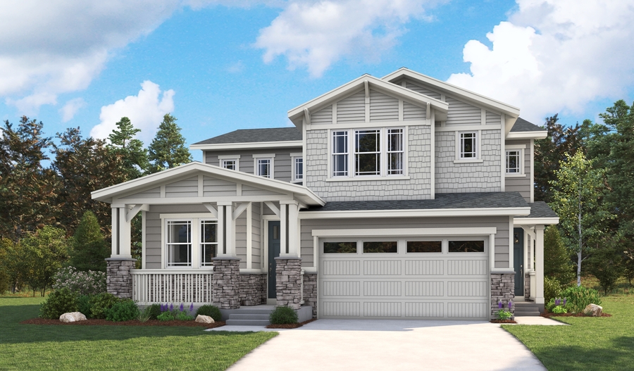 The Ivy II Elevation C Exterior C of the Ivy II plan