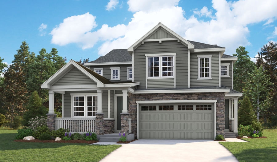Exterior D of the Ivy II plan