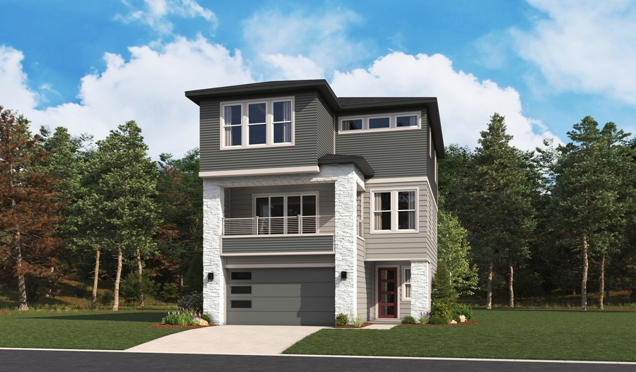 Exterior B of the Carroll plan