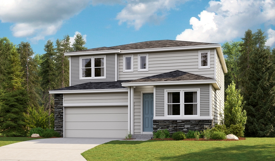 The Foster Elevation C Exterior C of the Foster plan