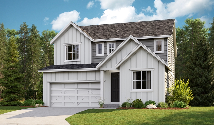 The Foster Elevation A Exterior A of the Foster plan