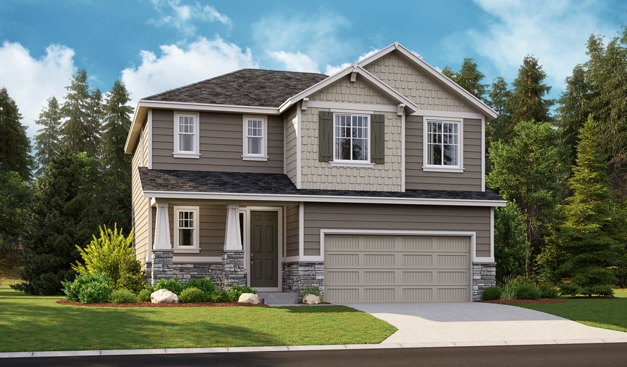 The Frost Elevation D Exterior D of the Frost plan