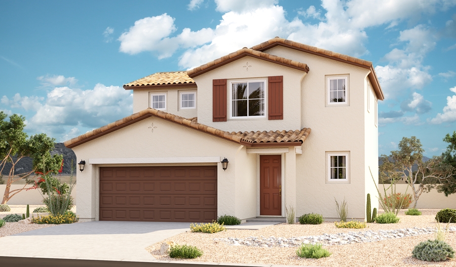 Exterior A of the Myrtle plan