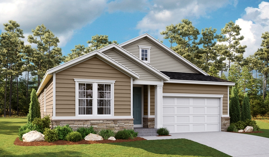 The Avalon Elevation C Exterior C of the Avalon plan