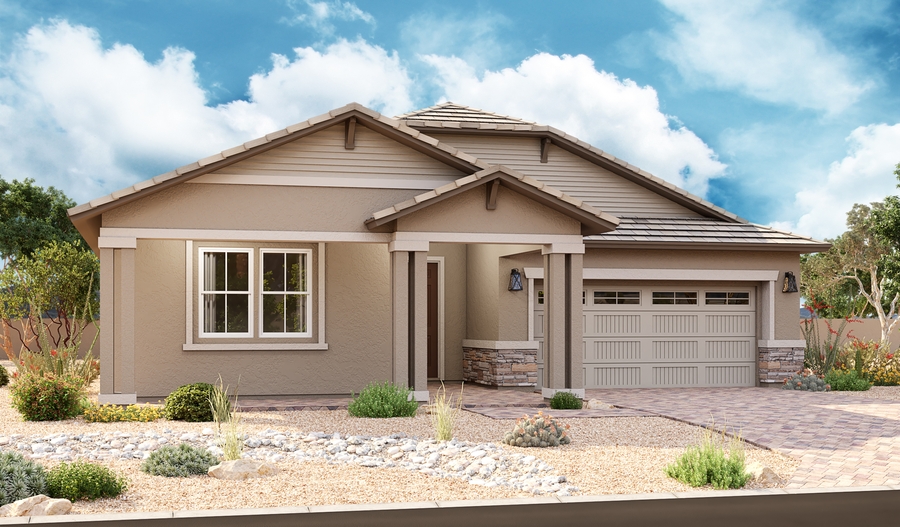 The Cassandra Elevation B Exterior B of the Cassandra plan