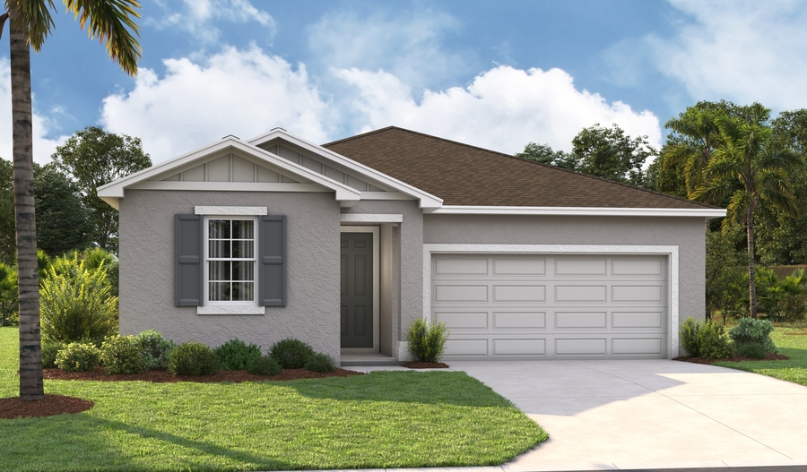 Exterior B of the Olive plan