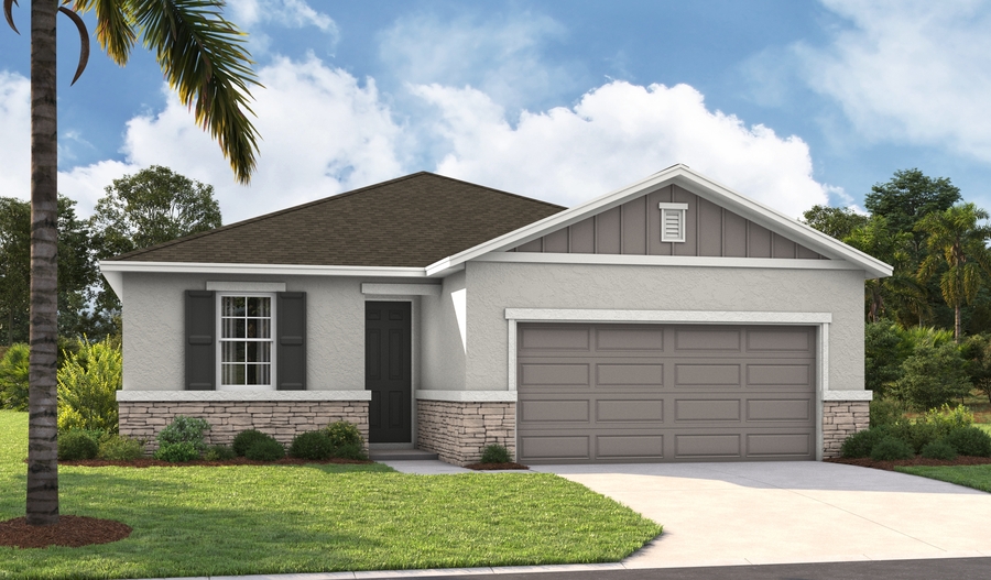 The Rosemary Elevation B Exterior B of the Rosemary plan