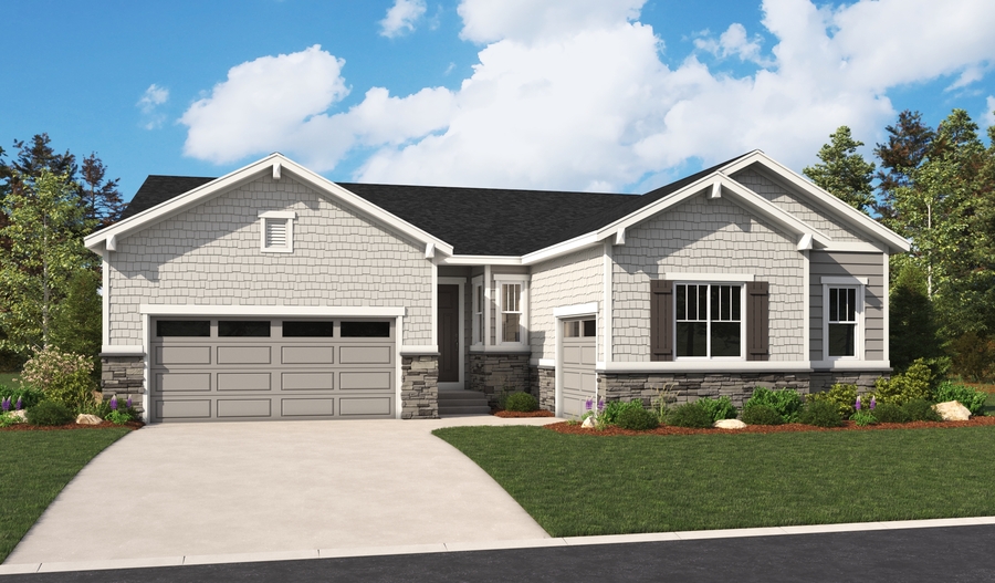 Exterior A of the Pinecrest plan