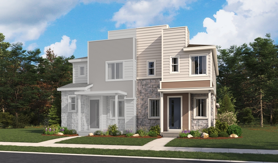 Exterior C of the Chicago plan