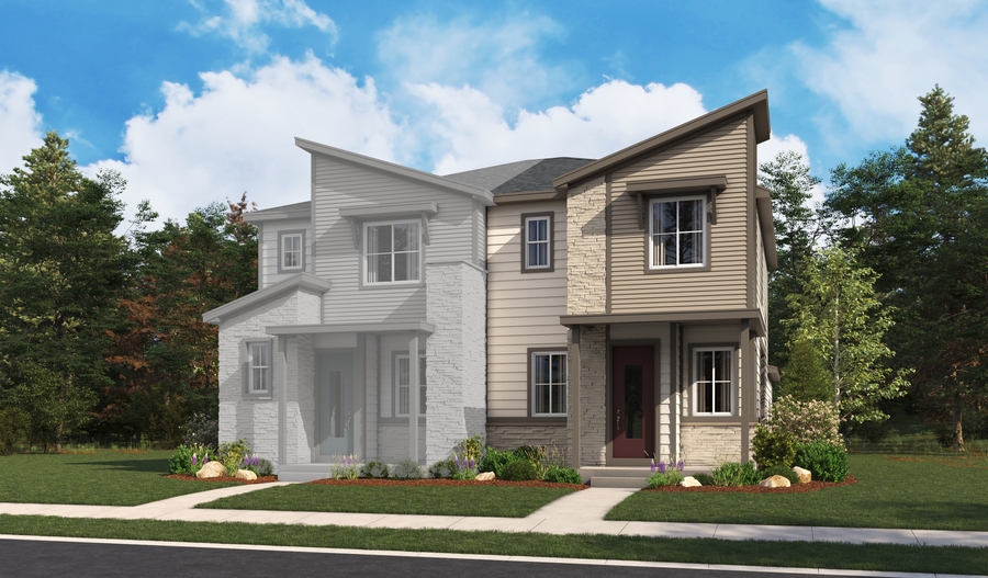 Exterior B of the Chicago plan