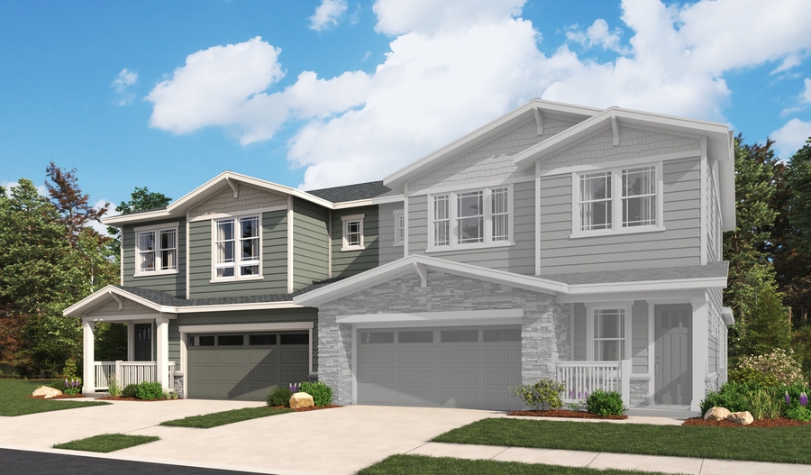 Exterior D of the Lynwood duo plan