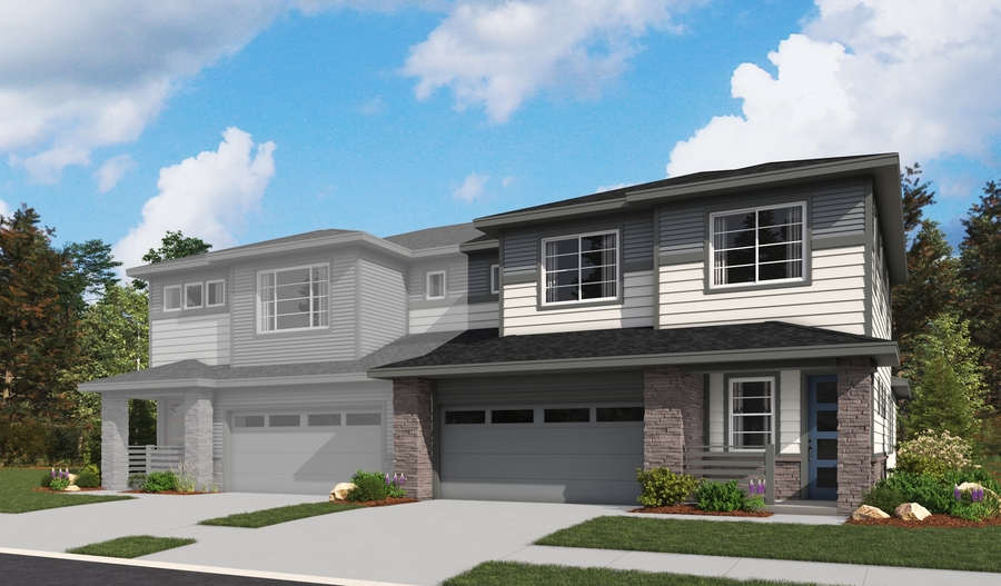 Exterior C of the Lynwood II plan