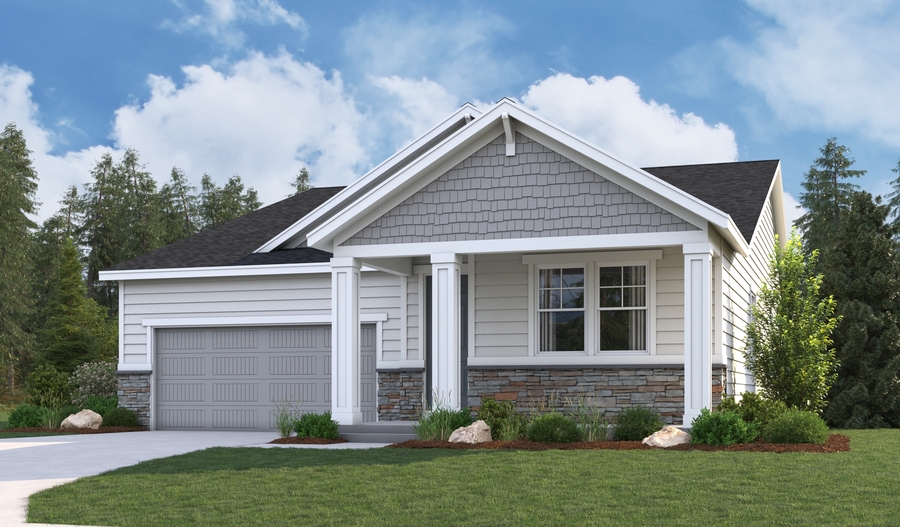 The Abbot Elevation B Exterior B of the Abbot plan