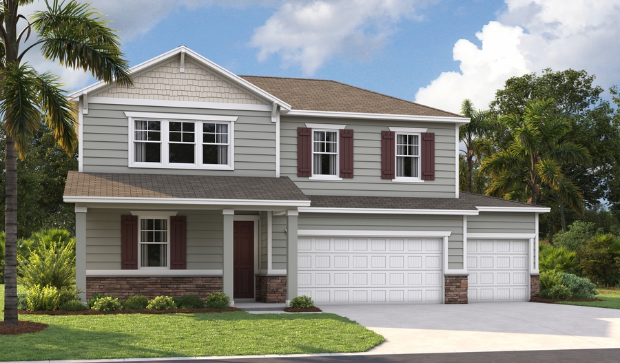 Exterior M of the Elderberry plan