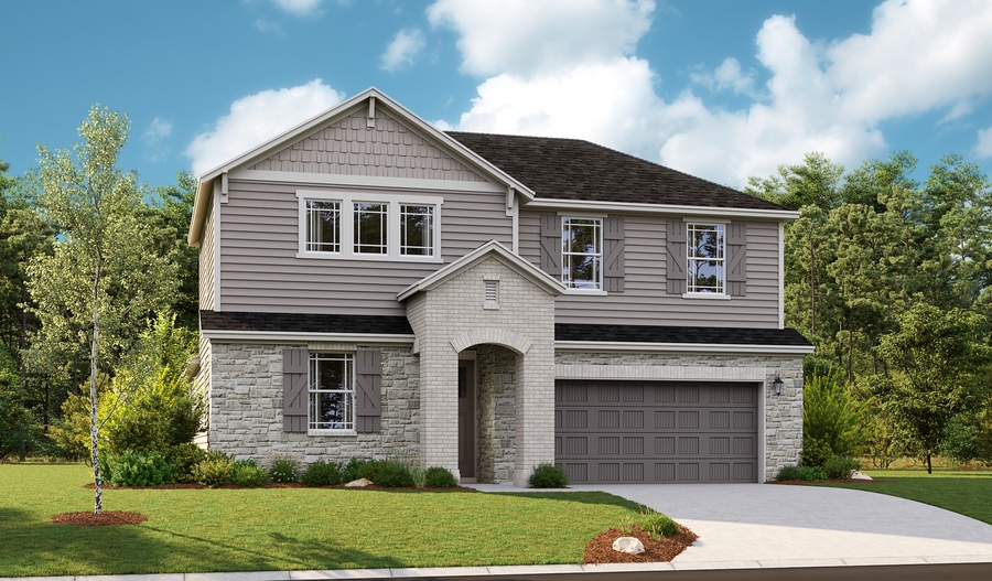 Exterior B of the Elderberry plan
