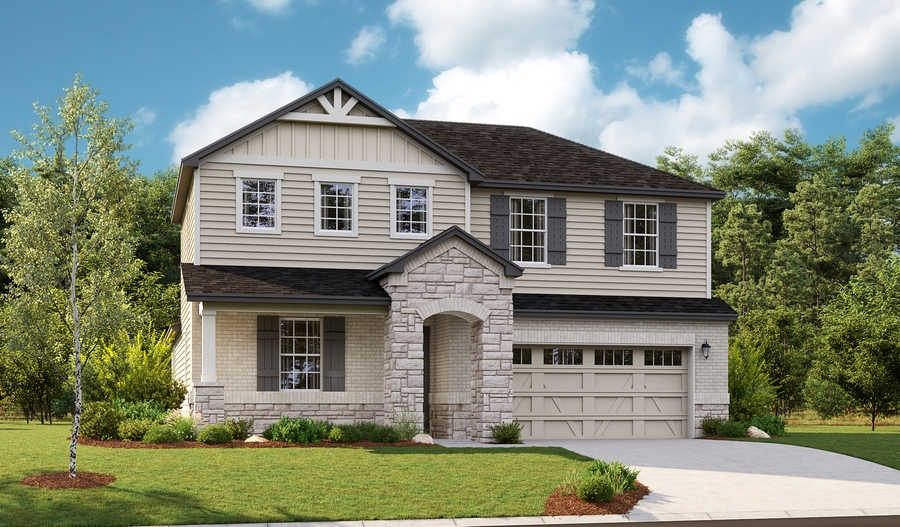 Exterior C of the Elderberry plan