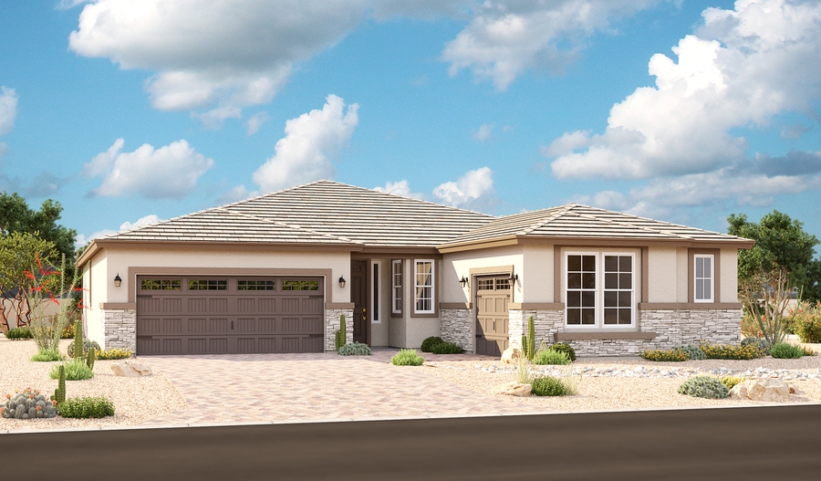 Exterior C of the Pinecrest plan