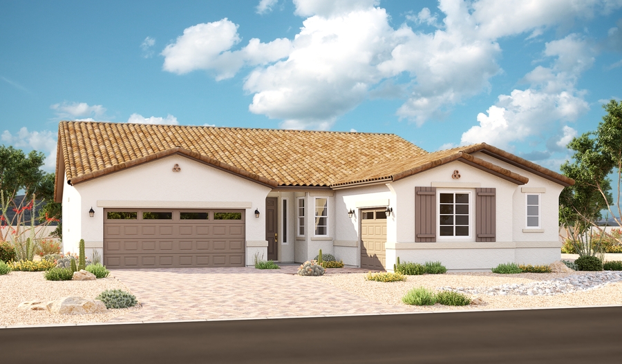 Exterior A of the Pinecrest plan