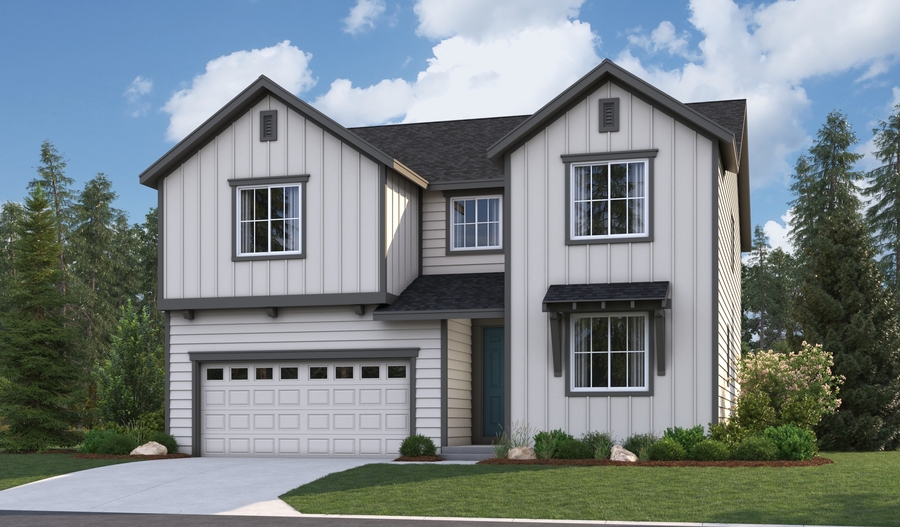 Exterior P of the Coronado plan