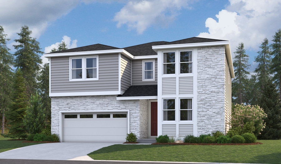 Exterior R of the Coronado plan