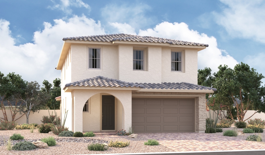 The Lawton Elevation B Exterior B of the Lawton plan
