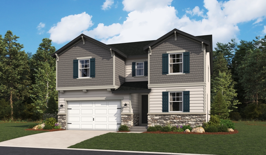Exterior D of the Coronado plan