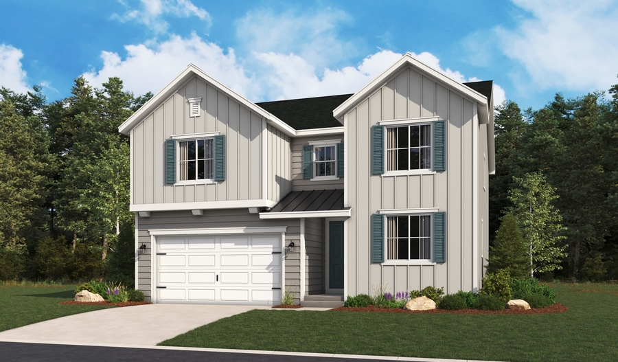 The Coronado Elevation E Exterior E of the Coronado plan