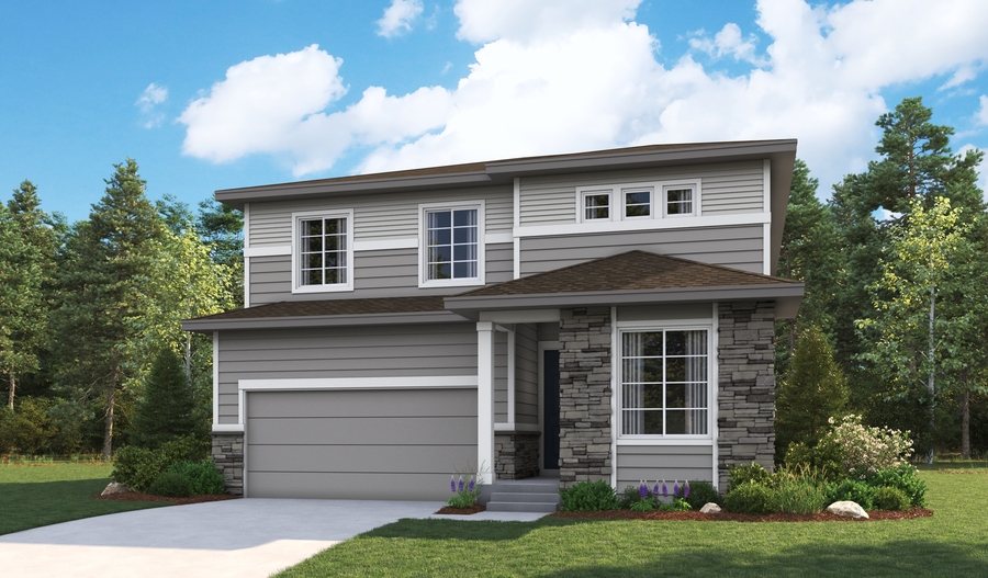 Exterior D of the Pearl plan