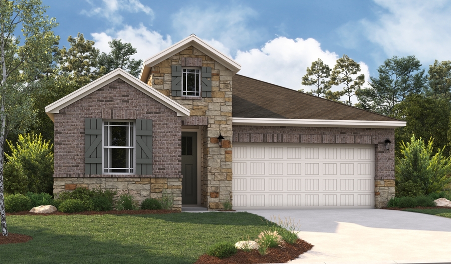 Exterior B of the Sapphire plan