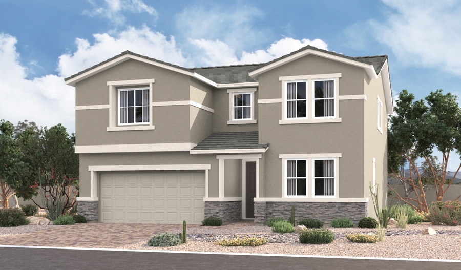 Exterior B of the Coronado plan