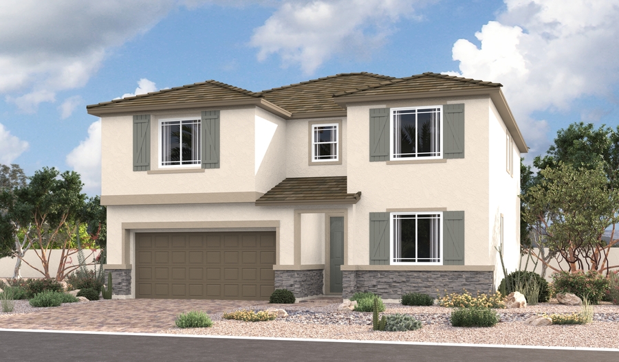 Exterior C of the Coronado plan