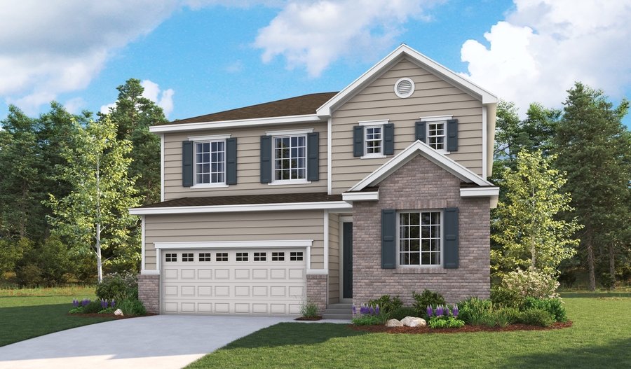 Exterior C of the Pearl plan