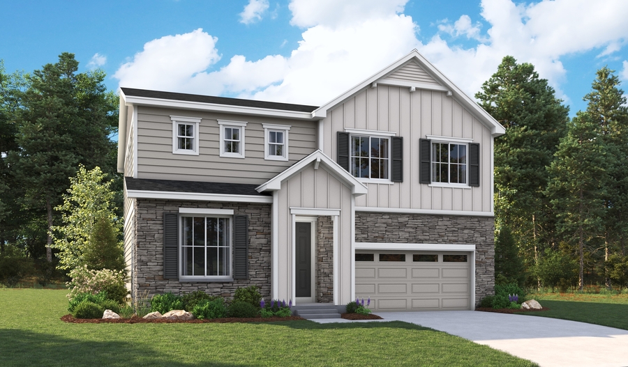 Exterior A of the Tourmaline plan
