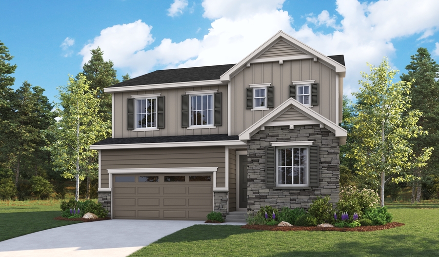 Exterior A of the Pearl plan