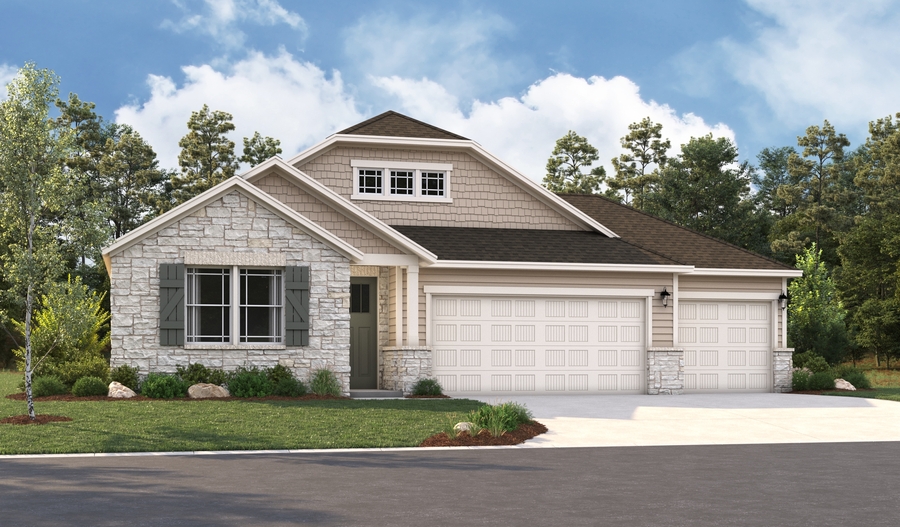 Exterior B of the Agate plan