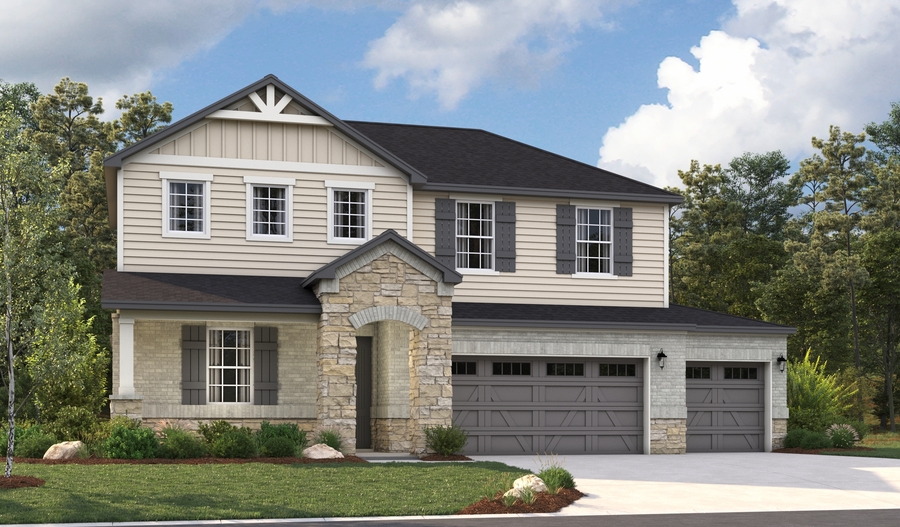 Exterior C of the Elderberry plan