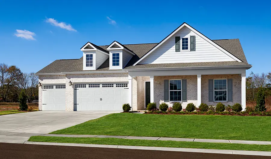 Exterior of a stunning new home