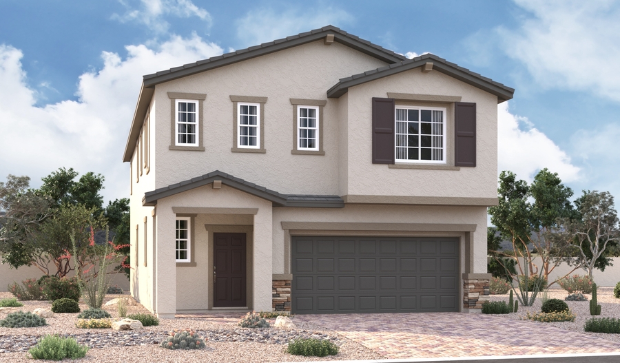 Exterior B of the Laurel plan