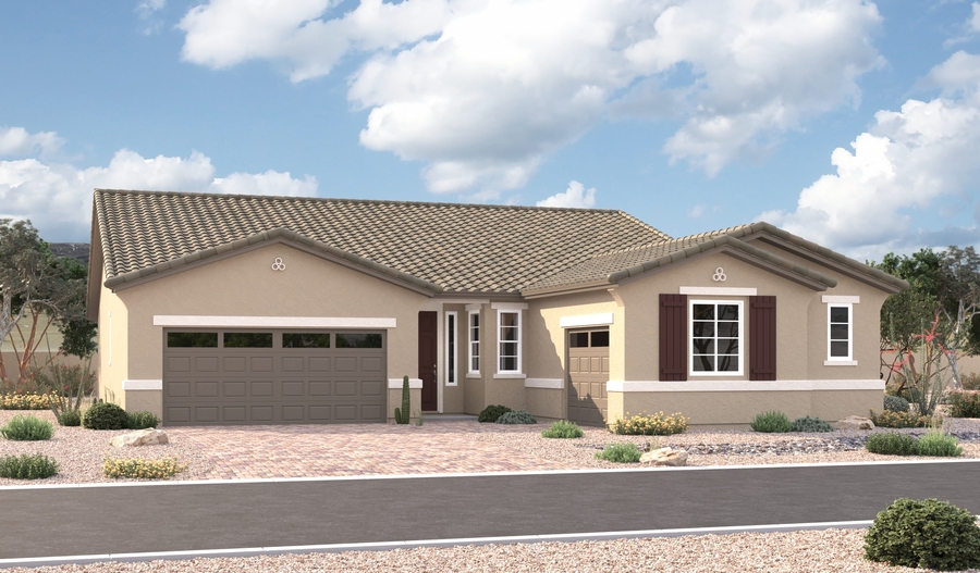 Exterior A of the Pinecrest plan