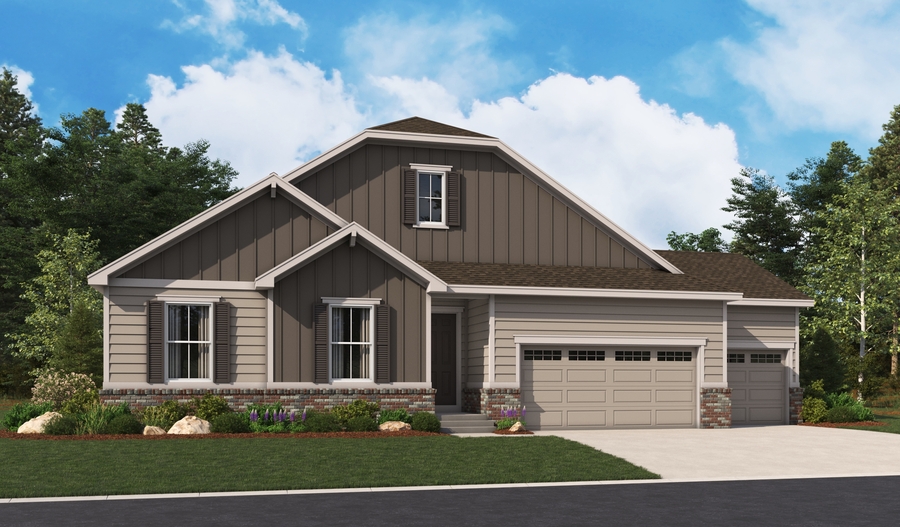 Exterior B of the Decker plan