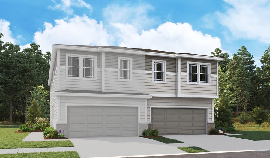 Exterior E of the Ironwood plan