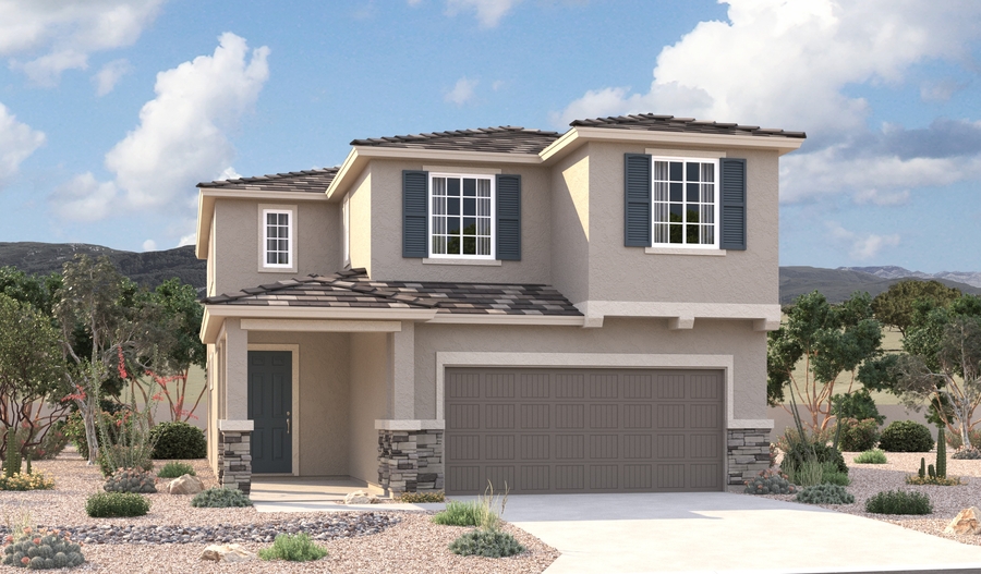 Exterior C of the Layla plan