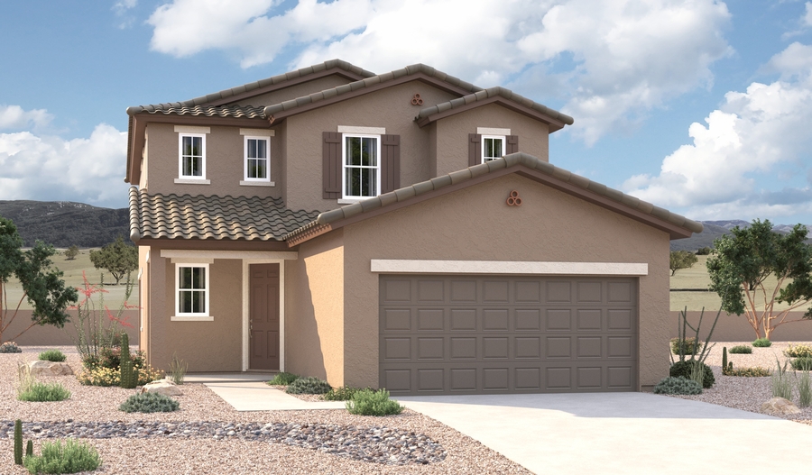 Exterior A of the Palm plan