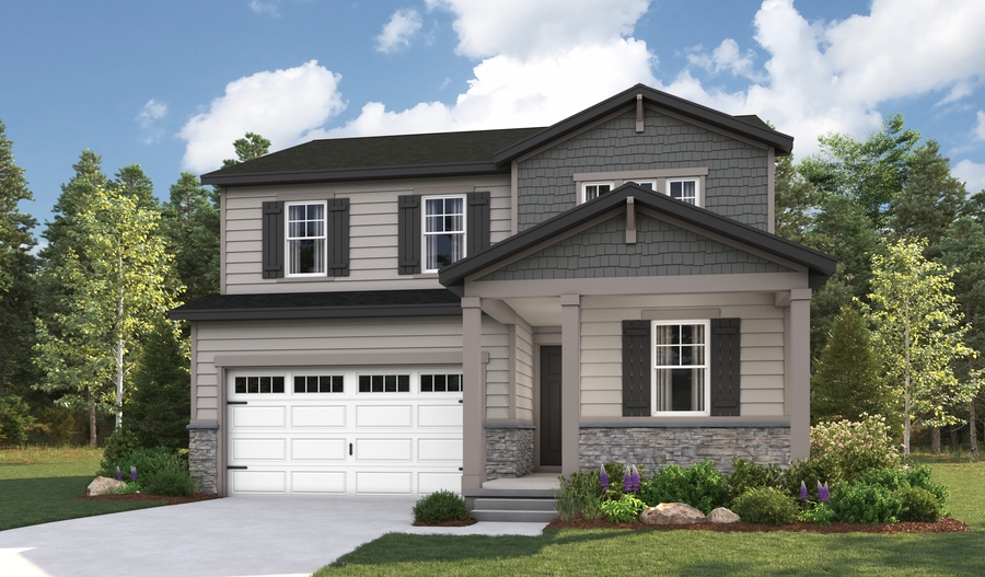 Exterior D of the Pearl plan