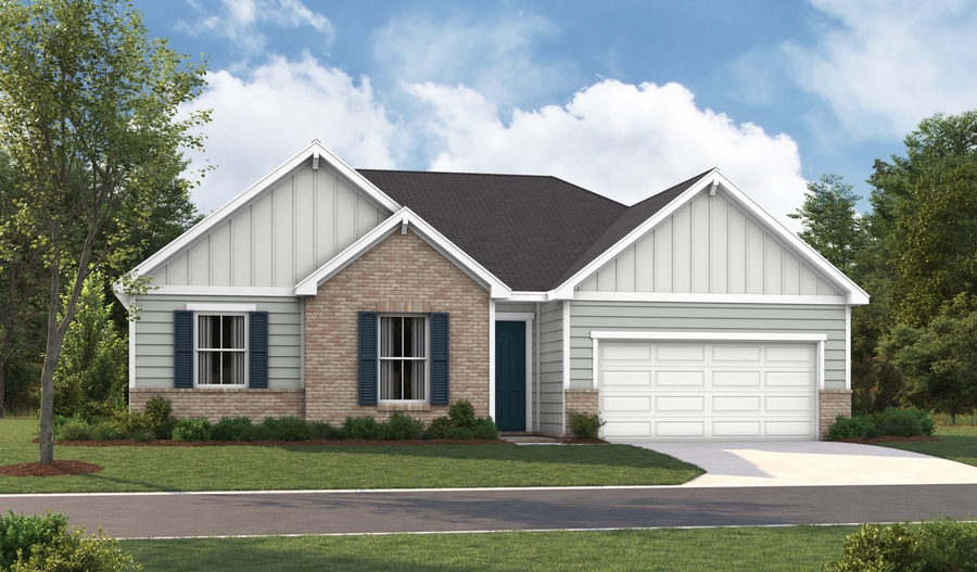 Exterior B of the Decker plan