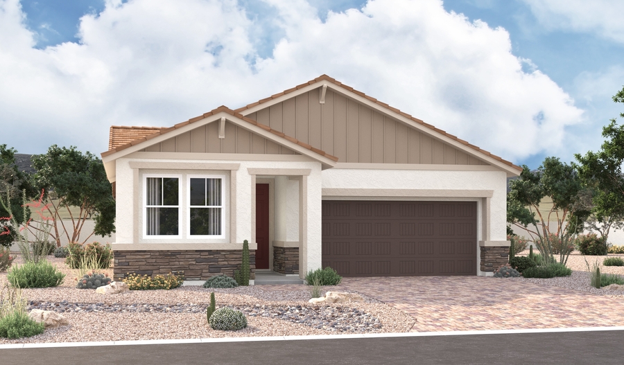 Exterior B of the Emerald plan