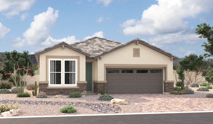 Exterior C of the Emerald plan